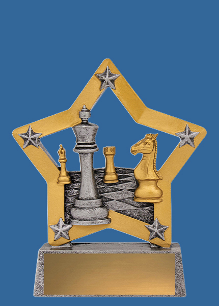 12978t Chess Mini star Resin Trophy