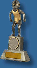 Female tiny tots swimming trophy