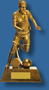 Soccer trophy 16