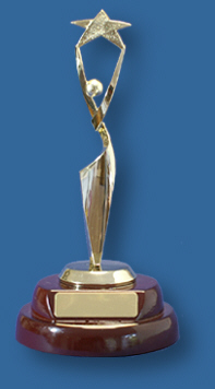 Female star trophy