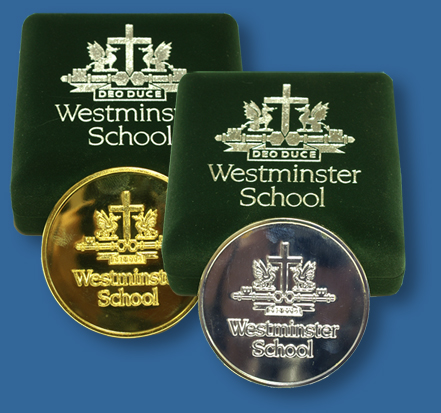 School Medal in case