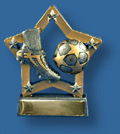 Soccer trophy 21