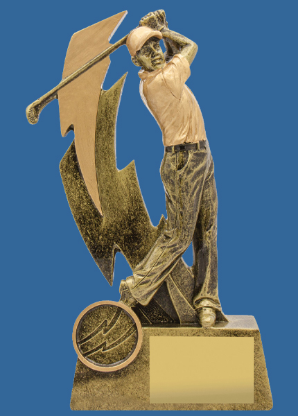 11617_t Shazam Series Resin Golf Trophy