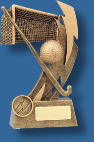 Gold Hockey collage trophy