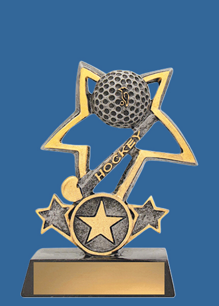 12444_t Tri-Star Resin Hockey Trophy(REDO)