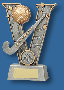 Silver victory Hockey collage trophy