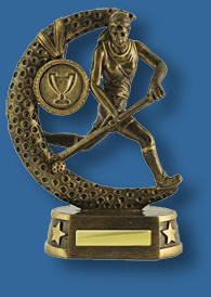 Hockey trophy female bronze