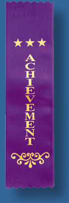 Achievement ribbon