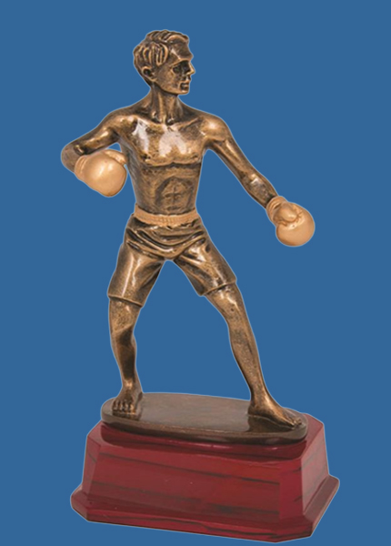 RJ361_a Resin Boxing Trophy