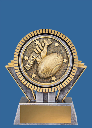 SR143At Resin Tag Trophy
