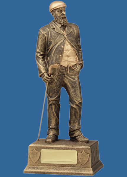 a1578t Resin Old Tom Morris Golf Trophy