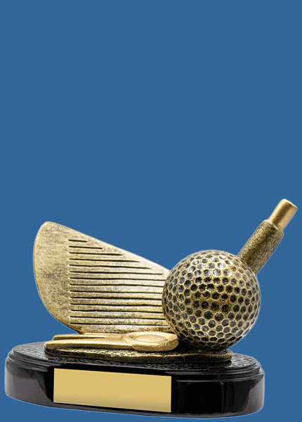 a244t Mini Series Resin Iron Golf Trophy