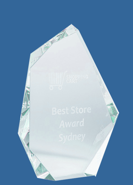 IC05_e Clear Crystal Sail Trophy