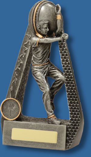 Cricket portal bowler antique silver trophy