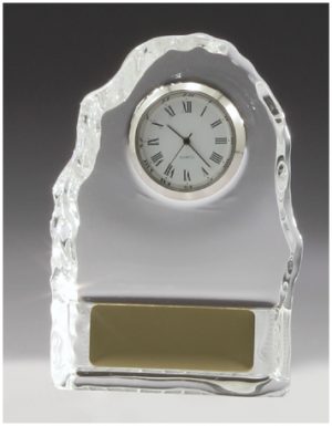 Crystal iceberg clock business award