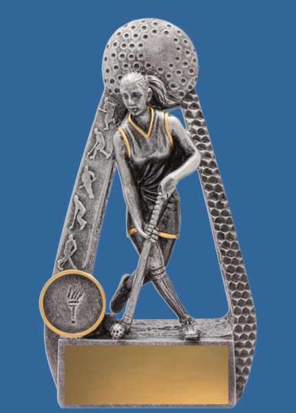 28056_t Female Portal Player Hockey Resin Trophy