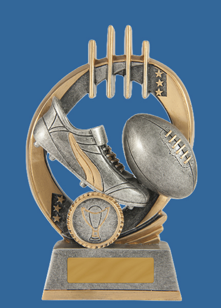 613-3_e Elliptical Series Resin Aussie Rules Trophy