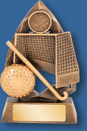 Hockey Jewel trophy net and stick