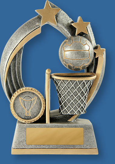 Netball Trophy Atomic Series