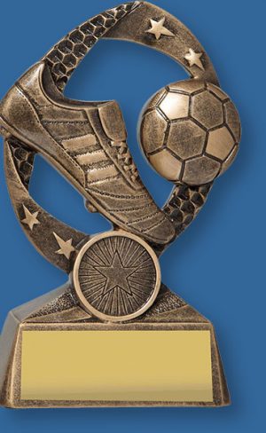 Bronze Soccer Award Axis Series