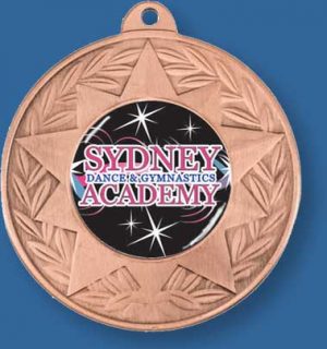 Dance Medal Bronze with neck ribbon