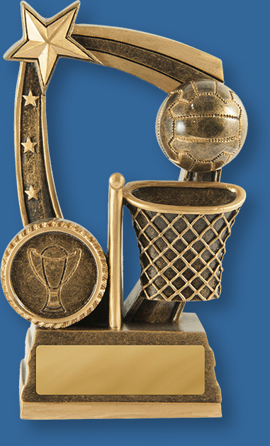Netball trophy Maverick Series