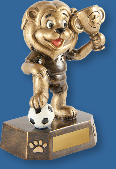Soccer Trophy Football Lion