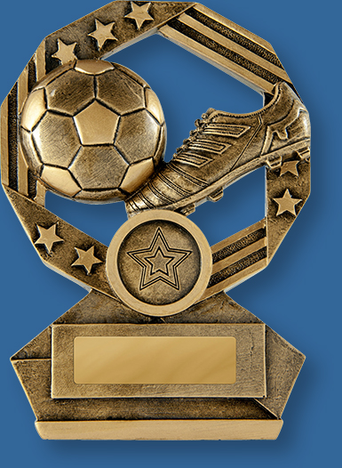 Soccer Trophy Bronzed Aussie Series