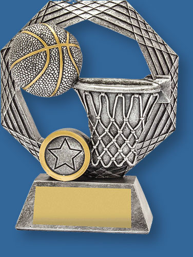 Basketball Trophy Basketball Opal Series