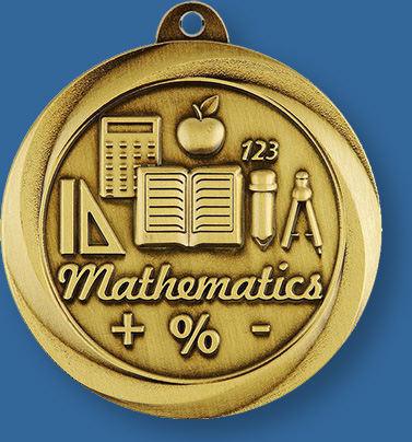 Gold Mathematics Medal Gold Only