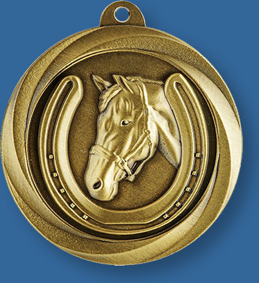 Horse Medal With neck ribbon