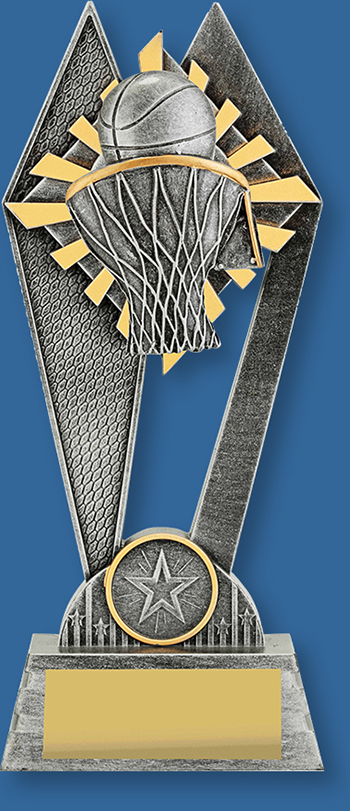 Basketball Trophy Peak Series