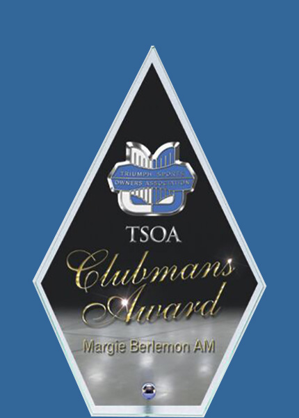 Clear Glass Arrowhead trophy BCP#KK126_CLs