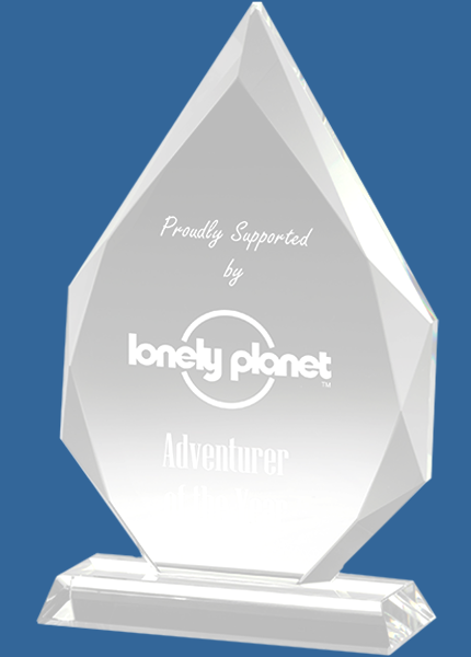 CC647_t Clear Crystal Arrowhead Trophy