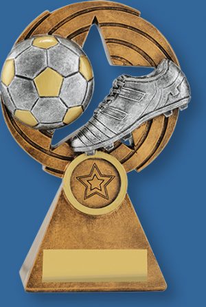 Generic Football Boot Trophy Bronze tone