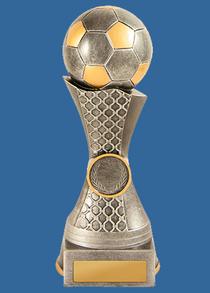 656ASG-9_e Silver Resin Football Trophy
