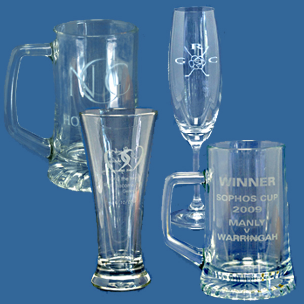 Glass Drinkware Sydney Awards & Trophies