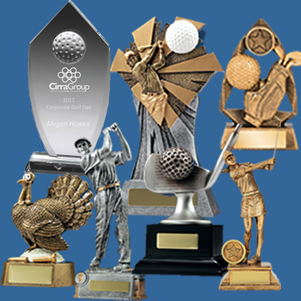 Golf Trophies & Awards