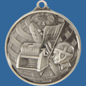 Surf Lifesaving Global Series Medal - 5mm Thick Antique Silver 50mm Medal Neck Ribbon included