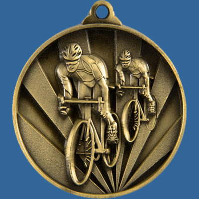 1076-14G Sunrise Series Cycling Gold Medal
