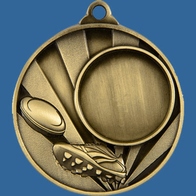1076C-6G Sunrise Series Rugby Gold Medal