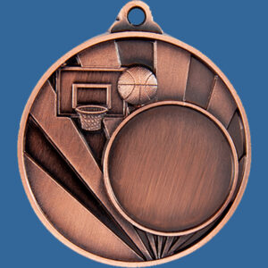 1076C-7BR Sunrise Series Basketball Bronze Medal