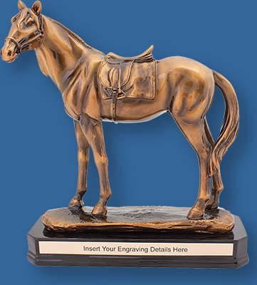 Champion Series.Superbly rendered bronze trophy for horse racing and events. A standout Equestrian Award.