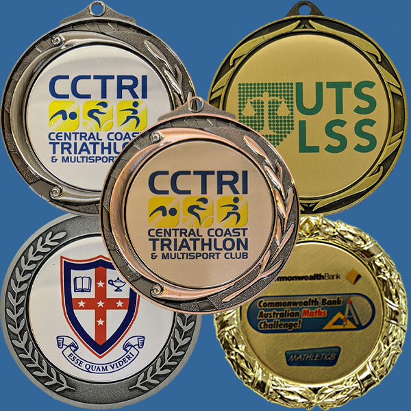 Custom Made Printed Medals