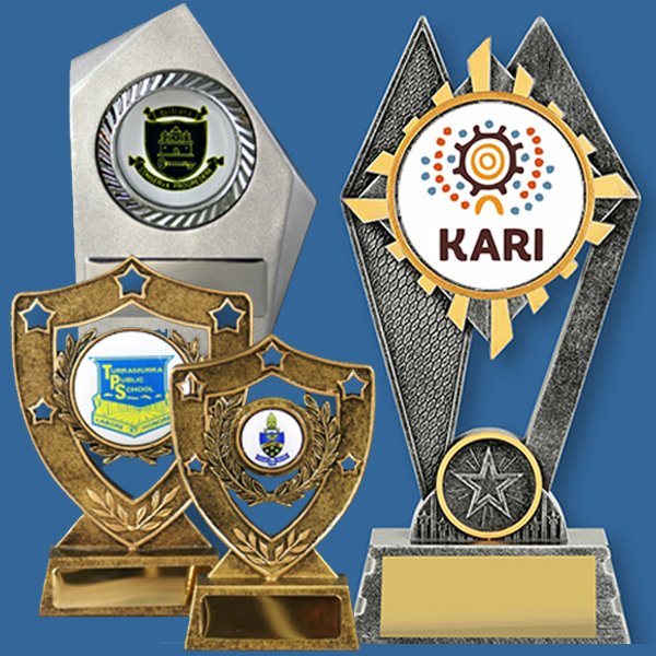 Business Logo Trophies Resin