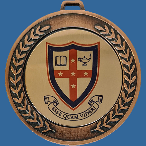 Customn Print Bronze Antique Medal