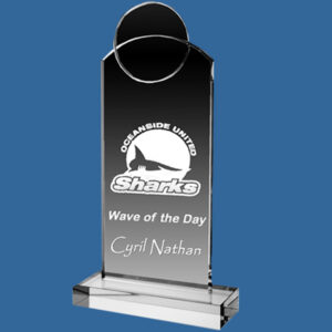OC-ARr Arch Tower Clear Crystal Award Trophy
