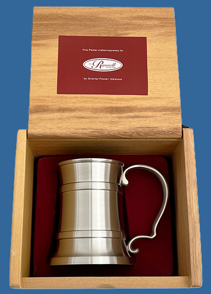 PT_A18Bw Albert Tankard Pewter Finish Boxed