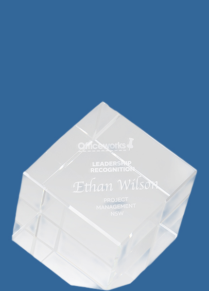 CR02Ae Clear Crystal Clarity Cube