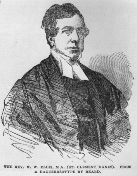 Early Image of the Reverend William Webb Ellis